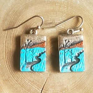 💖3/$25💖Painted Earrings💖3/$25💖